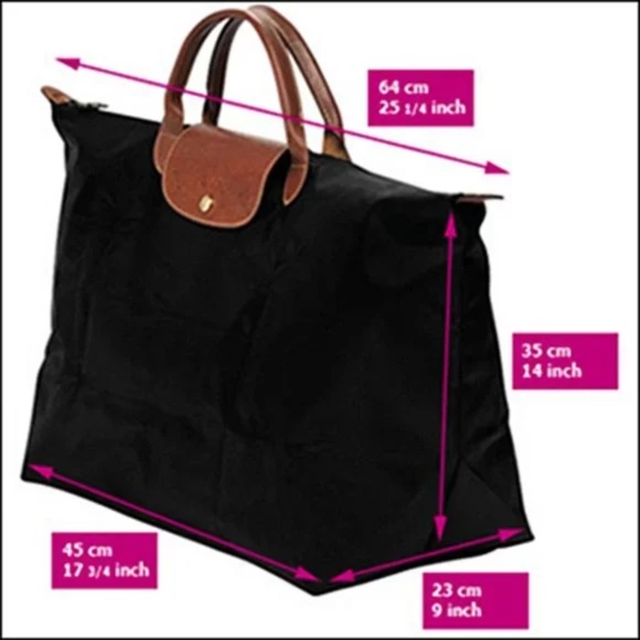 Longchamp Le Pliage Type L Expandable Weekender Tote - Picture 3 of 6